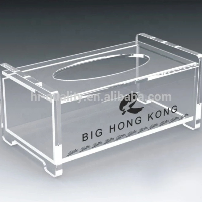 Clear acrylic tissue box holder/acrylic tissue box cover with best price