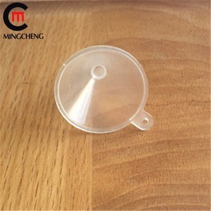 clear mini small pp plastic cosmetic funnel for small bottle manufacturer