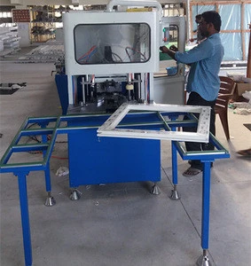 CNC Corner cleaning machine for pvc window and door