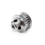 CNC Machining Aluminum Red Anodizing Motor Pulley