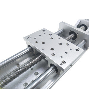 Buy Cnc Rail Ball Screw Sliding Table Module Linear Stage Cross Sliding ...