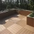 Import Co-extruded wood flooring 30*30cm Outdoor wood-plastic balcony bathroom DIY garden terrace wood flooring from China