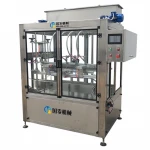Coconut Sunflower Corn Olive Oil automatic Filling And Packing Line Edible Oil filling machine