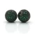 Import Colorful cz stone ball round copper metal beads for bracelet findings from China