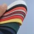 Colorful Rubber Bracelet Band Fashion Breathable Stainless Steel Bracelet Band braided strap for apple watch
