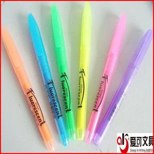Colorful transparent highlight marker pencc-2118T