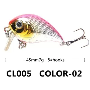 Colors little fat fishing lure plastic bait