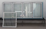 combi freezer glass door freezer part