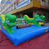 Commercial jungle inflatable castle/crocodile inflatable jumper/animal inflatable bouncers for sale