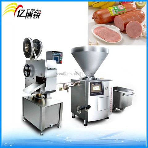 Commercial sausage filler machine / sausage making machine / vacuum sausage stuffer filling machine