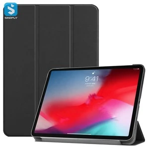 Compatible for Apple Pencil Auto Wake Sleep Tablet case cover for ipad2020 case 3 fold PU leather case for iPad Pro 11