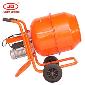 Construction Machinery Trailer Mounted 1 Yard Small Used Portable Mini Concrete Mixer