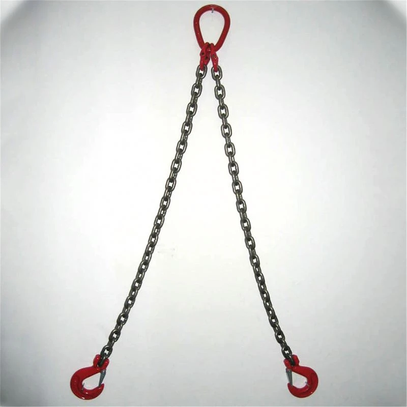 Container Slings legs Four Wire Rope Spreader lifting chains 4 leg Chain sling