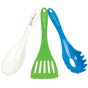 Cooking Set with your 1 color printed Logo Mix and match Utensil colors