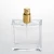 Import Cosmetic Crystal Perfume Bottle 50ml Rectangular Glass Perfume Bottle With Lotion Pump Cap from China