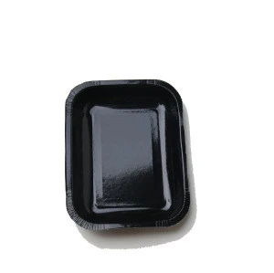 CPET coated paper food tray for seafood for oven