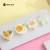 Creative Design 4 Pcs/Set Plastic Egg Poacher Boiler Kitchen Egg Cooker Tools Egg Mold Form Maker With Lid Brush