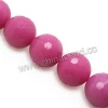 Creative gemstone Beads, Magenta Rose Jade beads Buy Loose Gemstones