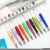 Import Creativity Personalized and Bead Plastic Pen Water Drop Top Beadable Handcraft Heart Shape DIY Pen from China