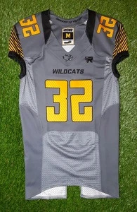 Custom American Football Uniforms with Customized Player Names, Team Names, Numbers &amp; Labels