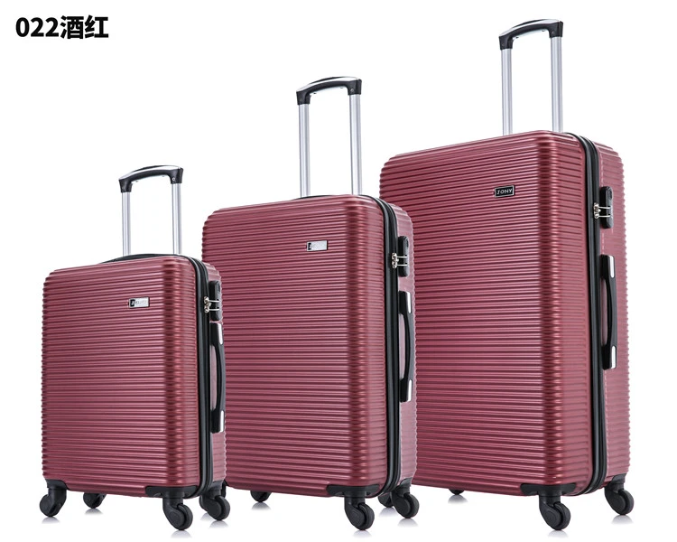 Custom bag station wagon luggage / foldable zipper suitcase