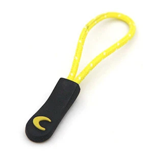 Custom Brand Logo Rubber Zipper Pull Silicone Plastic Zipper Puller Slider for Zipper
