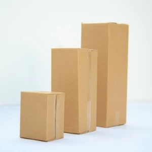 Custom Cardboard Packaging Corrugated Courier Box Shipping Carton Boxes Hard Paper Many Sizes
