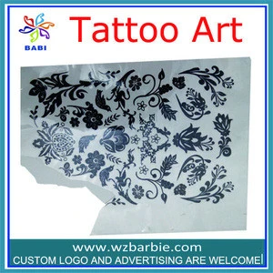 custom fashion design Good quality temporary tattoo sticker