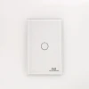 custom high quality silk screen Smart touch light Glass Switch panel for home appliance