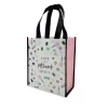 Custom laminated tote shopping eco PP woven bag with your own logo