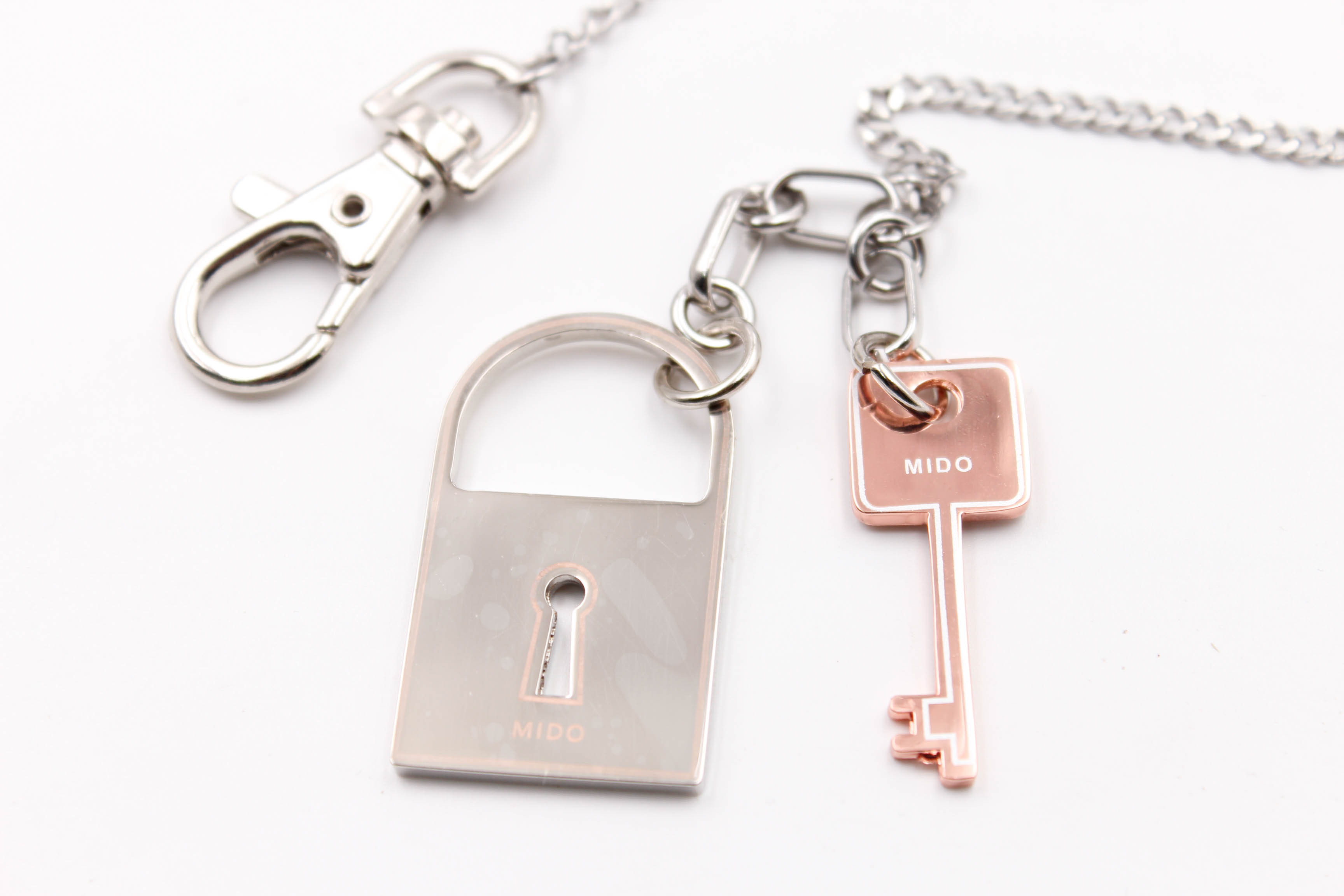 Buy Custom Lock Shape And Key Shape Metal Keychain from Zhongshan ...