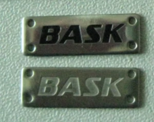Custom Logo Printed 304 Stainless Steel Label Metal Label Plate