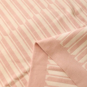 Custom microfibresuper soft 100% cashmere cotton linen warm baby children blanket for spring and autumn