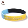 custom mixture colors silicone hand band for advertising