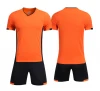 Custom offset Print Logo Design Soccer Jersey Football Shirt  And shorts 2pc uniforms