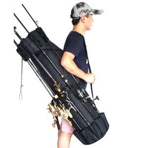 Custom Outdoor Waterproof PVC Fabric Rod Bags fishing for fishing tool/gear