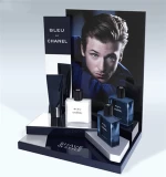 Custom perfume display stand | Luxury Cosmetic Acrylic  Display Stand |  countertop makeup display stand