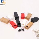 Custom Print Kraft Paper Gift Box, Empty Handmade Lipstick Packaging Box
