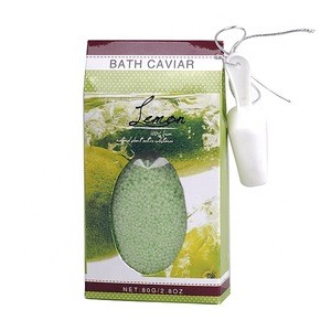 Custom Private label fruit fragrance Colorful Bath Caviar beads