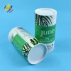 custom size round paper empty cans for food