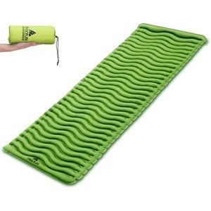 Custom Ultralight Compact Outdoor Hiking Polyester SGS Approved Inflatable Camping Mat