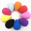 customize super soft  silicone cosmetic puff makeup wedge blender set beauty sponge