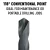 Import Customized 30 mm High Speed Steel Black Oxide Reduced Shank Specialty Drill Bit with 1/2 inch Shank from China