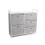 Import Customized 5L-107 Solid Steel Sturdy Frame DIning Room Furniture 5 Drawers Storage Chest Living Room Furniture from China