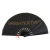 Import Customized big bamboo silk fabric craft foldable hand fan from China