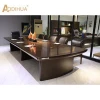 Customized executive office staff meeting rooms table large size conference table