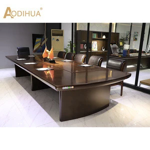 Customized executive office staff meeting rooms table large size conference table