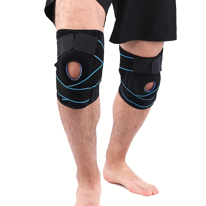 Customized Logo Adjustable Neoprene Hinged Compression Knee Brace and Best Joint Knee Support