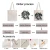 Import customized organic cotton canvas tote shopping bag supplier from China