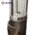 Import Customized stainless steel round glass tube patio heater parts from China